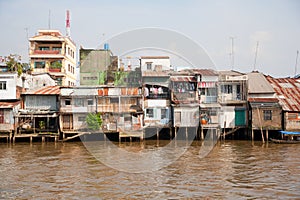 Slum area