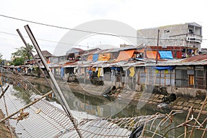 Slum area