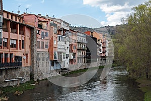 Slum facade in Ripoll