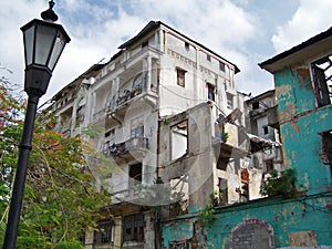 Slum in Panama-city