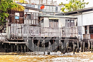 Slum on stilts