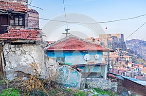 The slums in Ankara