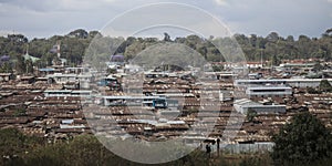 Slums of kibera, kenya