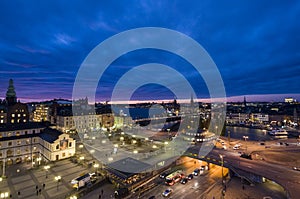 Slussen view Stockholm