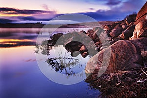 SM Jindabyne Lake Mist Rise