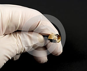 SMA connectors for electronics