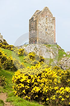 Smailholm Tower near Kelso, Scottish Borders, Scotland