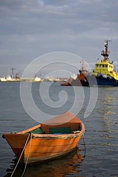 Smal boat photo