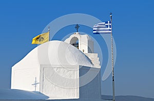 Smal chapel on a Greek island