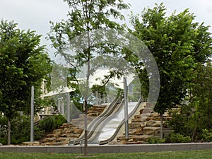 Smale riverfront park slide