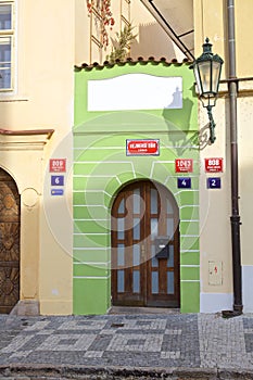 The smalest house in Prague