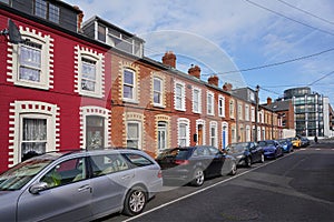 Small 19th century working class houses