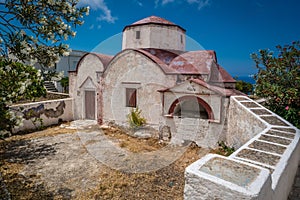 Small abandoned chapel in Karpathos