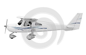 Small Airplane Isolated