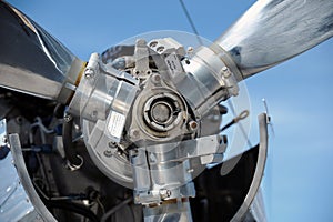 Small airplane propeller