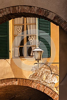 Small Alley With Arches