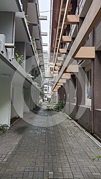 Small Alley Between Two Buildings