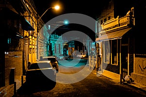 Small alleyway in Salvador, Bahia, Brazil