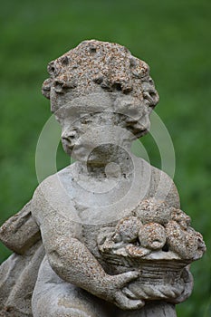 Small Angel found in Oakwood Cemetery in Fort Worth Texas