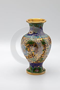 Small antique cloisonne vase