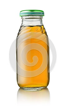 Small apple juice bottle