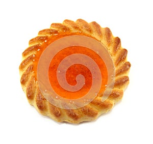 Small apricot tart