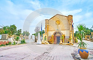 The small Church in Coptic Cairo, Egypt