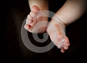 Small baby feet