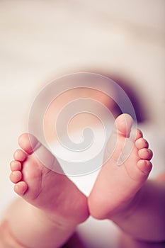 Small baby - newborn feet