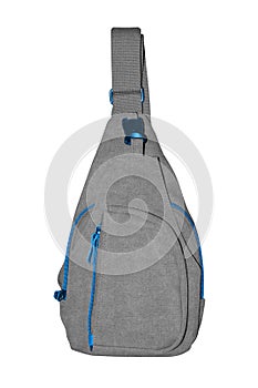 Small backpack with one strap.Compact crossbody bag.