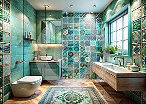 Small Bathroom Tile Designs Inspiring Layouts Colors for a Stylish Functional Space photo