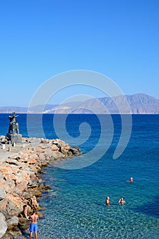 Small beach, Agios Nikolaos.