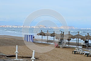 A Small Beach In Alicante Bay