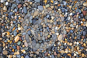 Small beach pebbles
