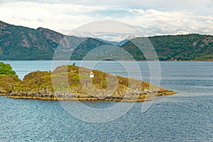 Small Beacon off Coast of Norway