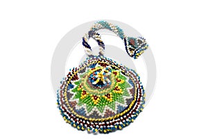 Small beaded bag