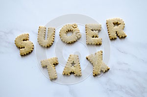 Small Biscuits Spelling `Sugar Tax`