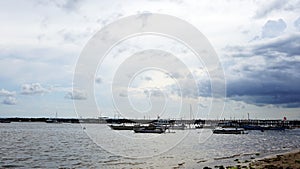 Small boat on the beach