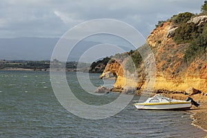 Small Boat on a Beach