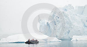 Small Boat, Big Icebergs