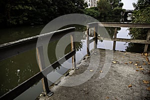 Small boat dock