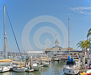 Small Boat Harbor, Newport Beach, California