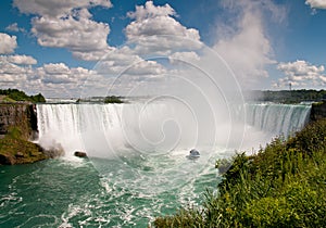 Small Boat (Maid of the Mist) below the Niagara Falls