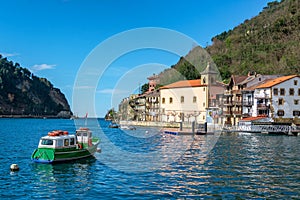 Small Boat and Pasai Donibane, Spain