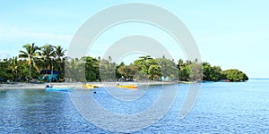 Small boats on Arborek