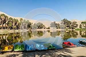 Desert oasis Huacachina