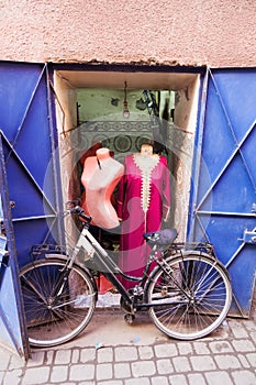 Small boutique in the souks of Marrakesh