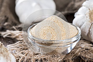 Small bowl with Garlic Spice