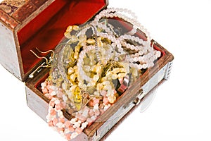 Small box with valuables