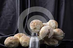 Small bread and salt